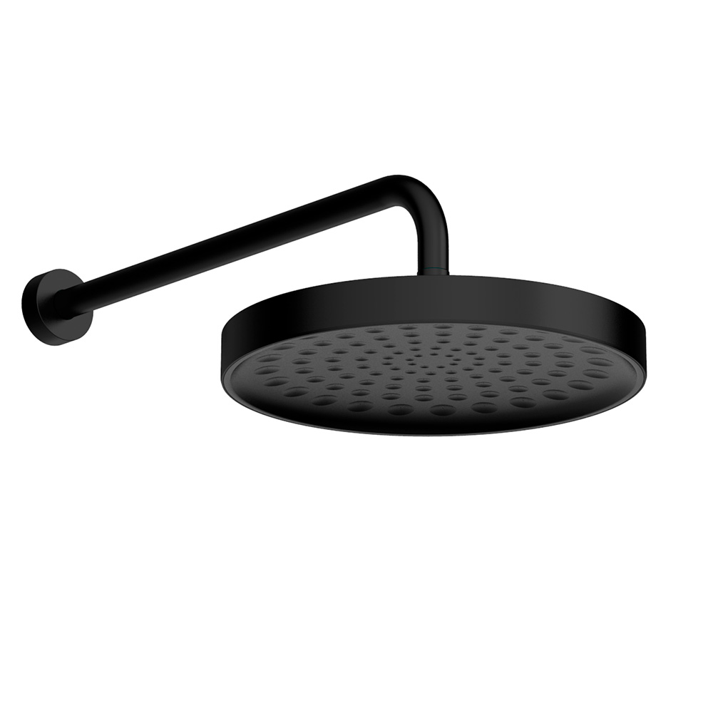 Aqm 8401mb набор для комплектации душа с термостатом, черный матовый