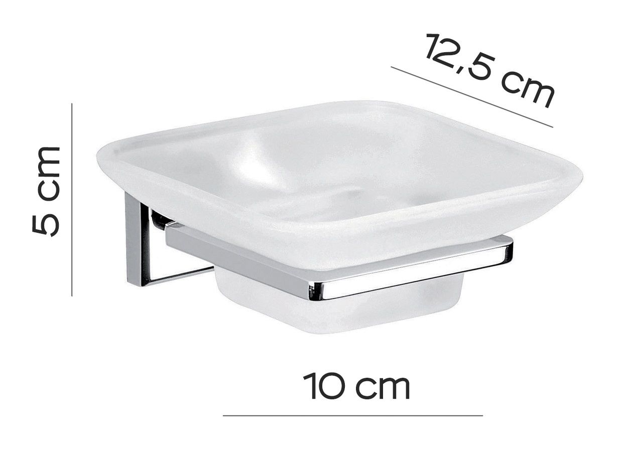 Мыльница настенная colorado хром gedy