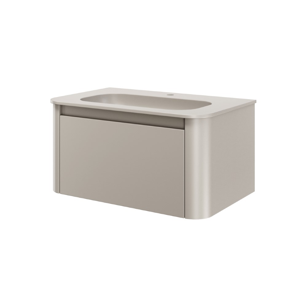 Тумба c раковиной voi 80см cashmere
