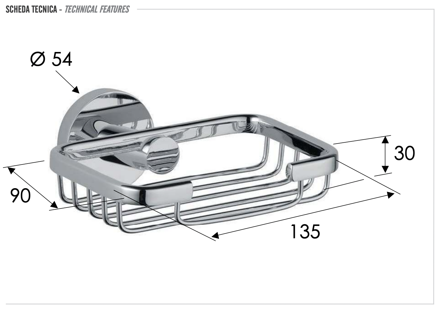 Мыльница remer guest gs11no, черный матовый