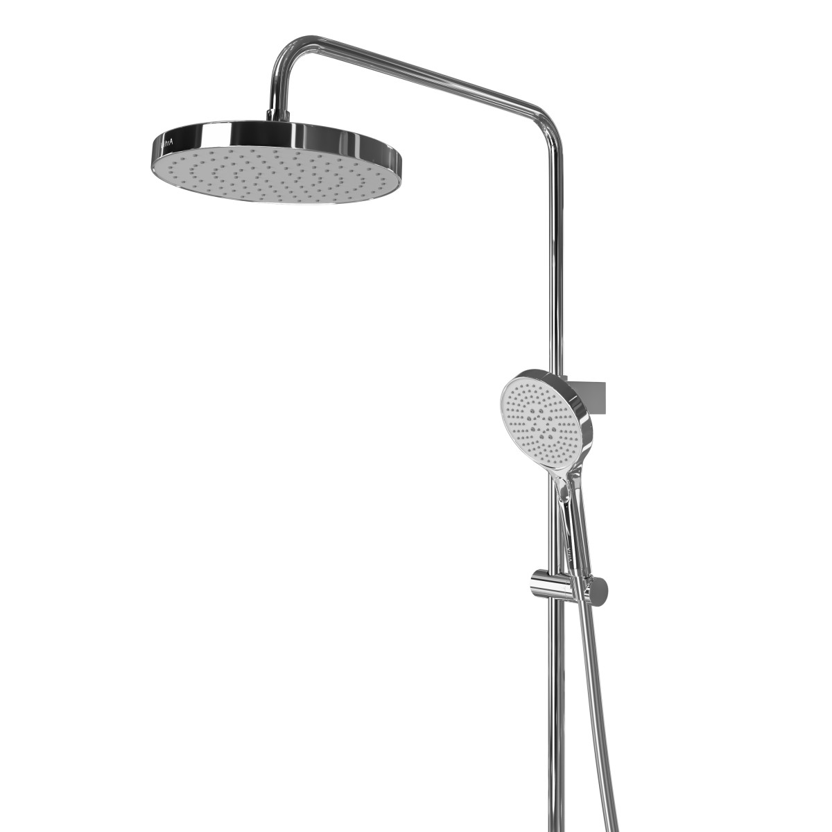 Душевая система VitrA Core Round A47309EXP с термостатическим смесителем и ручным душем хром