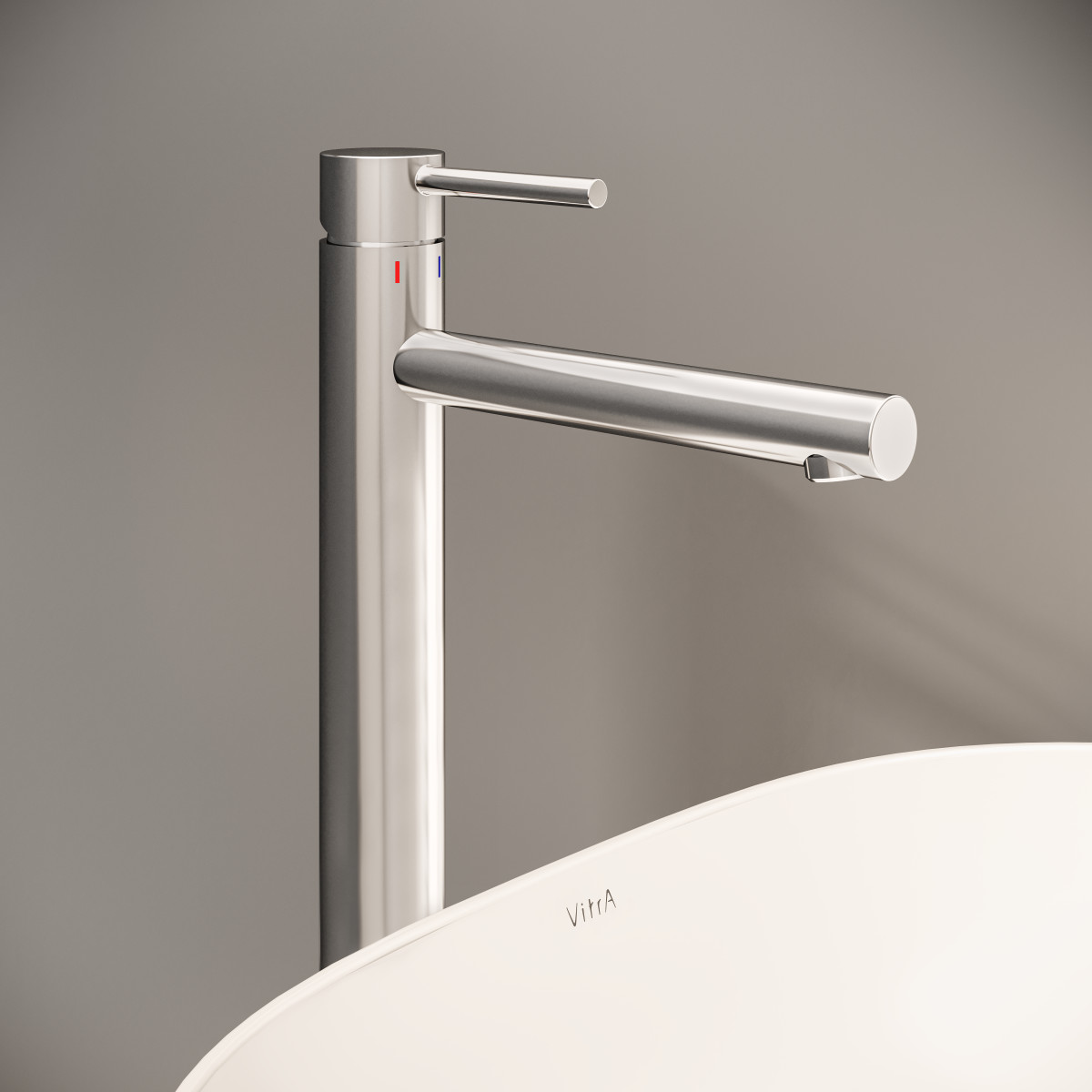 Смеситель для раковины VitrA Origin A42558 однорычажный хром