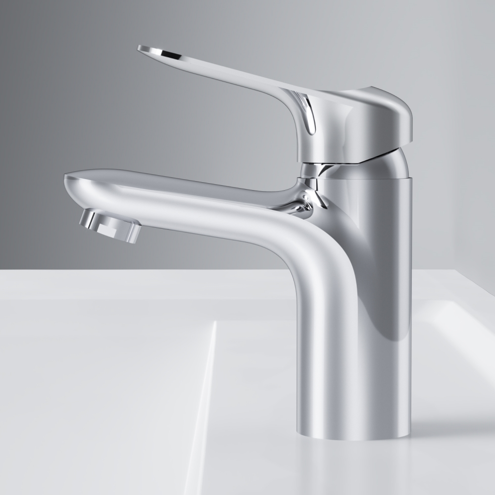 F85C02100 Sunny, смеситель для умывальника, хром, шт