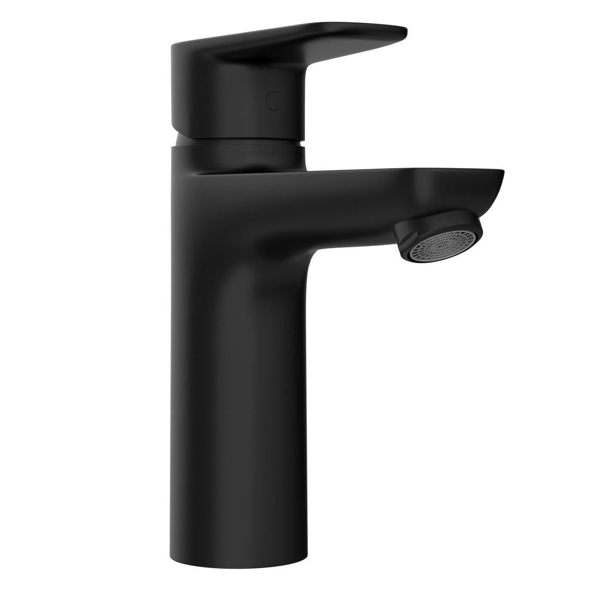 Смеситель для раковины VitrA Flow Soft A4300936EXP однорычажный матовый черный латунь