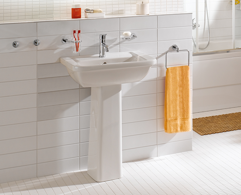 Комплект раковина 55 см form 300 c пьедесталом