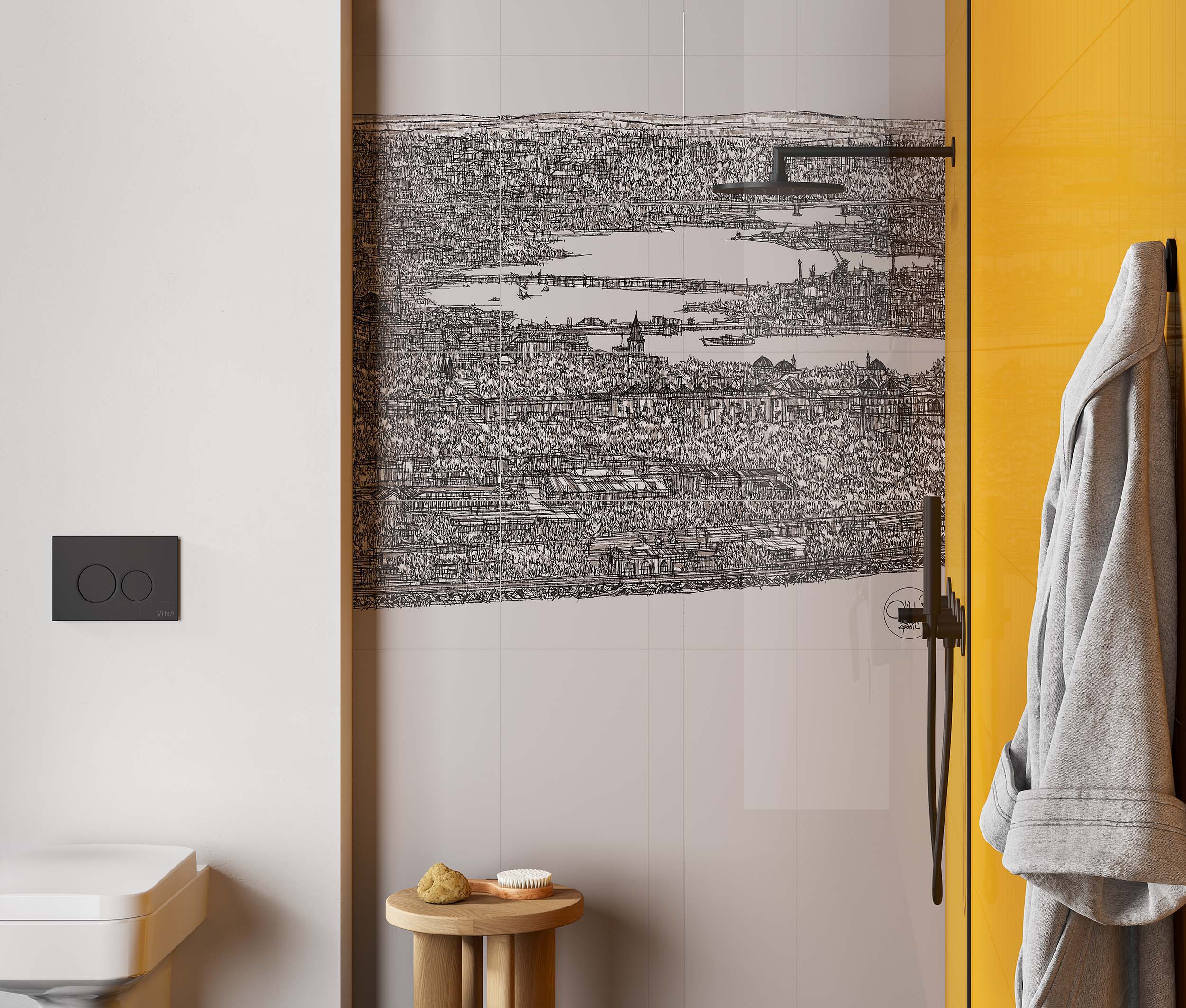 Крючок для халатов origin, матовый черный