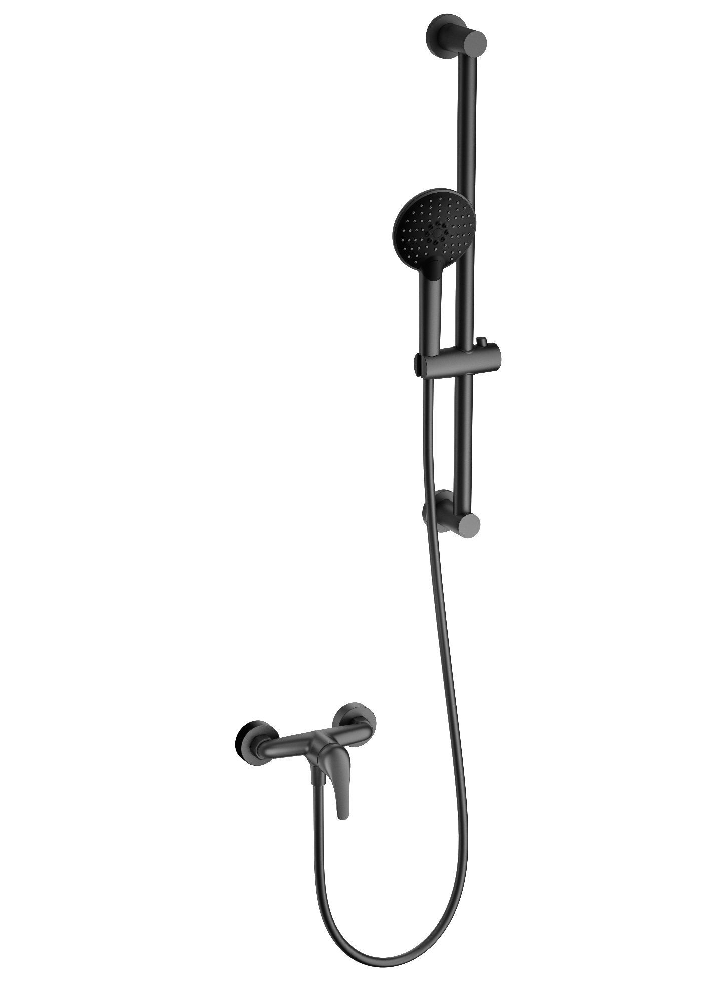 Смеситель для душа с гарнитуром wonzon & woghand, темный графит (ww-4570-bgg) Смеситель для душа с гарнитуром wonzon & woghand, темный графит (ww-4570-bgg)