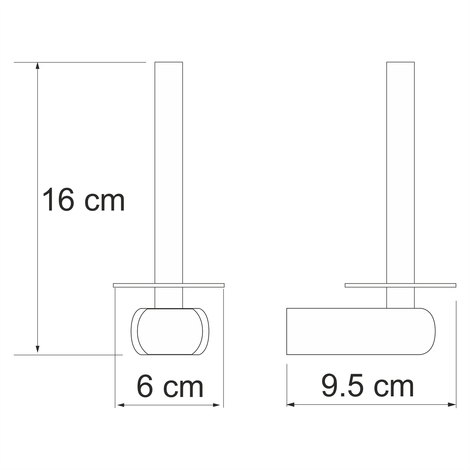 Berkel k-6897 держатель туалетной бумаги