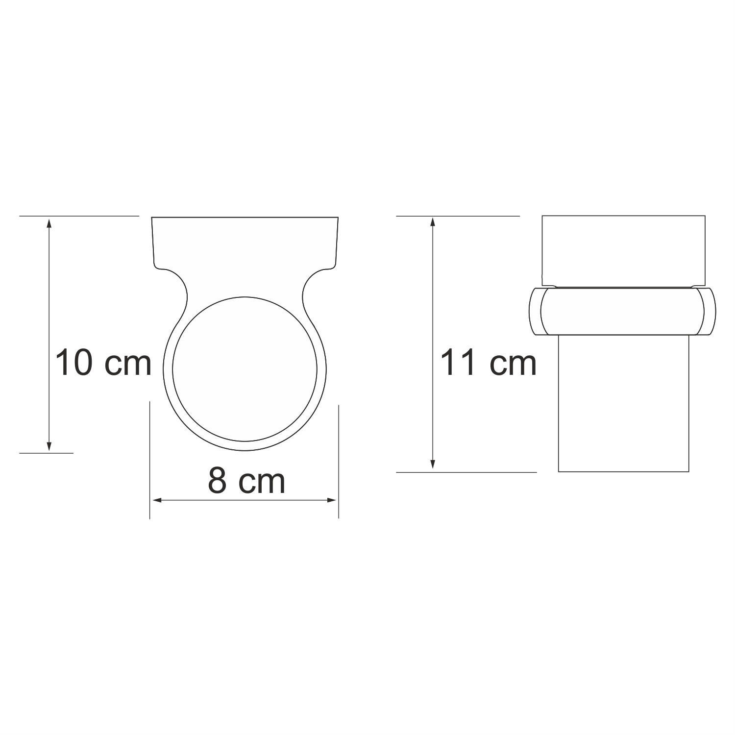Berkel k-6828 подстаканник одинарный