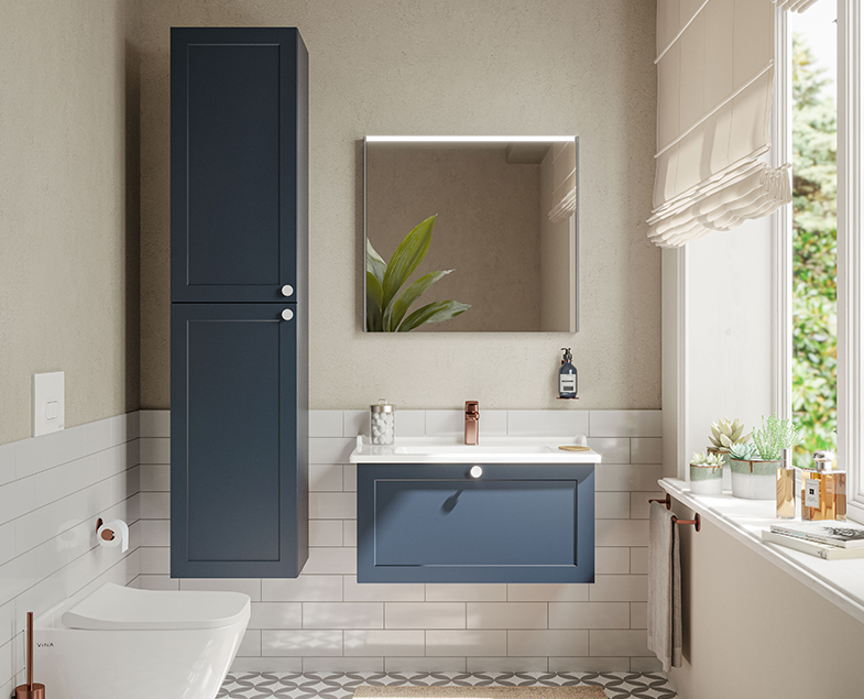 Смеситель root square для раковины, медь