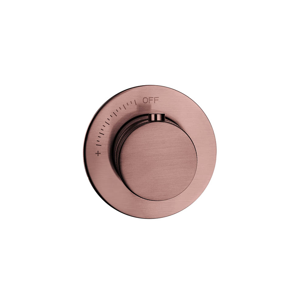 Управление термостатом UNO COPPER BRUSHED