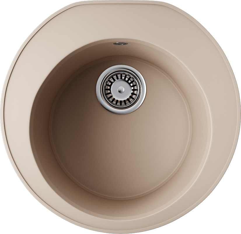 Кухонная мойка omoikiri miya 50-r-sa tetogranit/бежевый 505 x 490 x 210