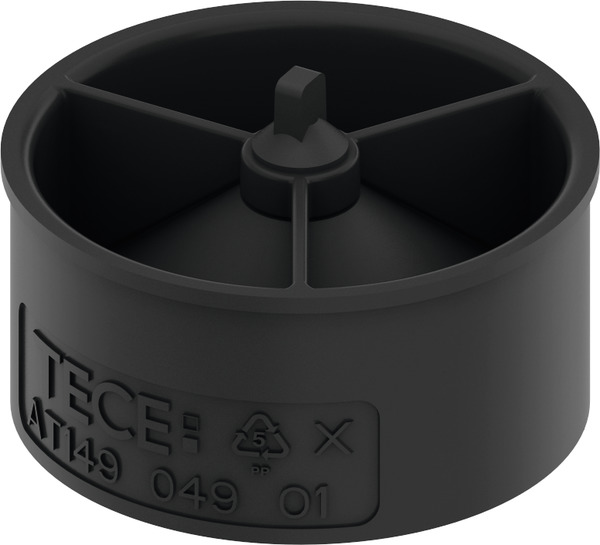 Стакан с мембраной для сифона «низкий» tecedrainline