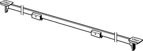 VIEGA Advantix VARIO 711870 - Дизайн вставка 300 - 1200 мм (чёрный матовый)