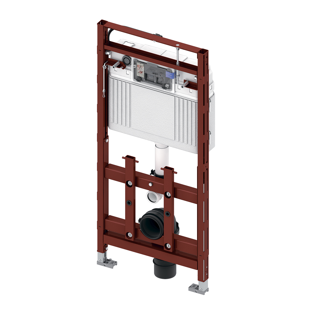 Застенный модуль tecelux 200 с регулировкой высоты, высота установки 1120 мм