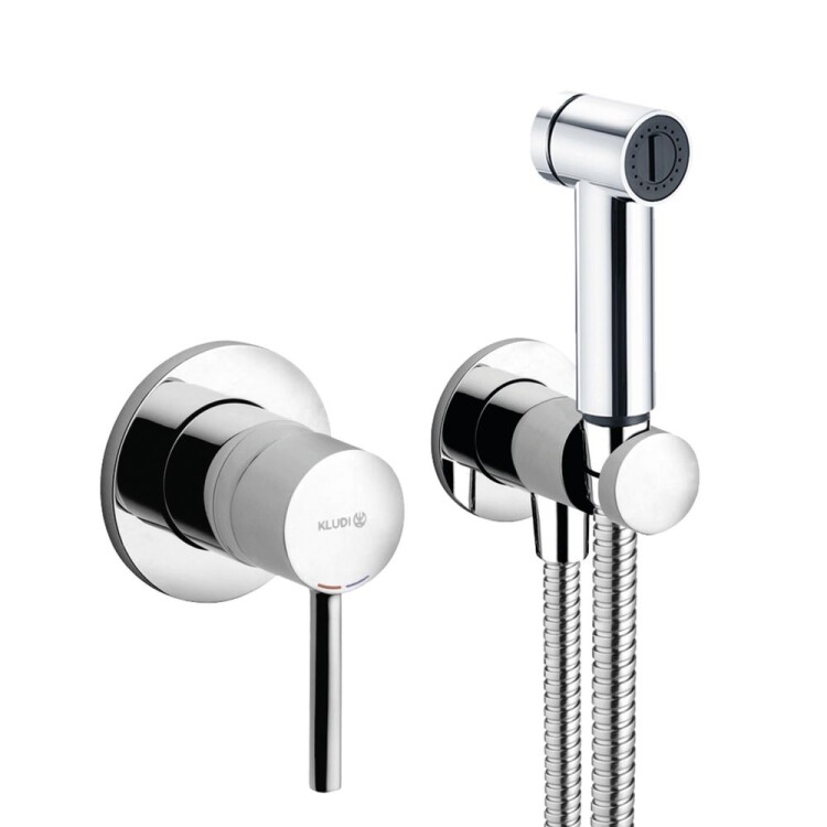 Гигиенический набор для душа kludi bozz хром 389980576 kludi