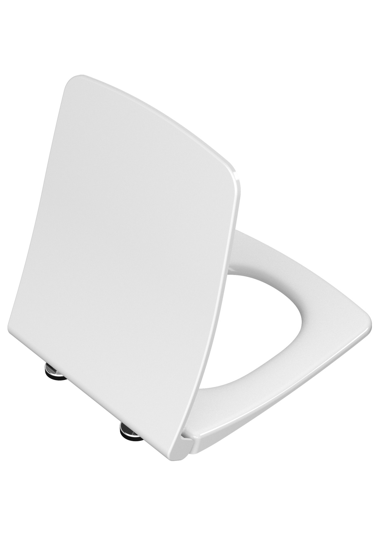 Инсталляция с унитазом VitrA Metropole 9820B003-7201 комплект 4 в 1 с сиденьем микролифт безободковый цвет клавиши матовый хром