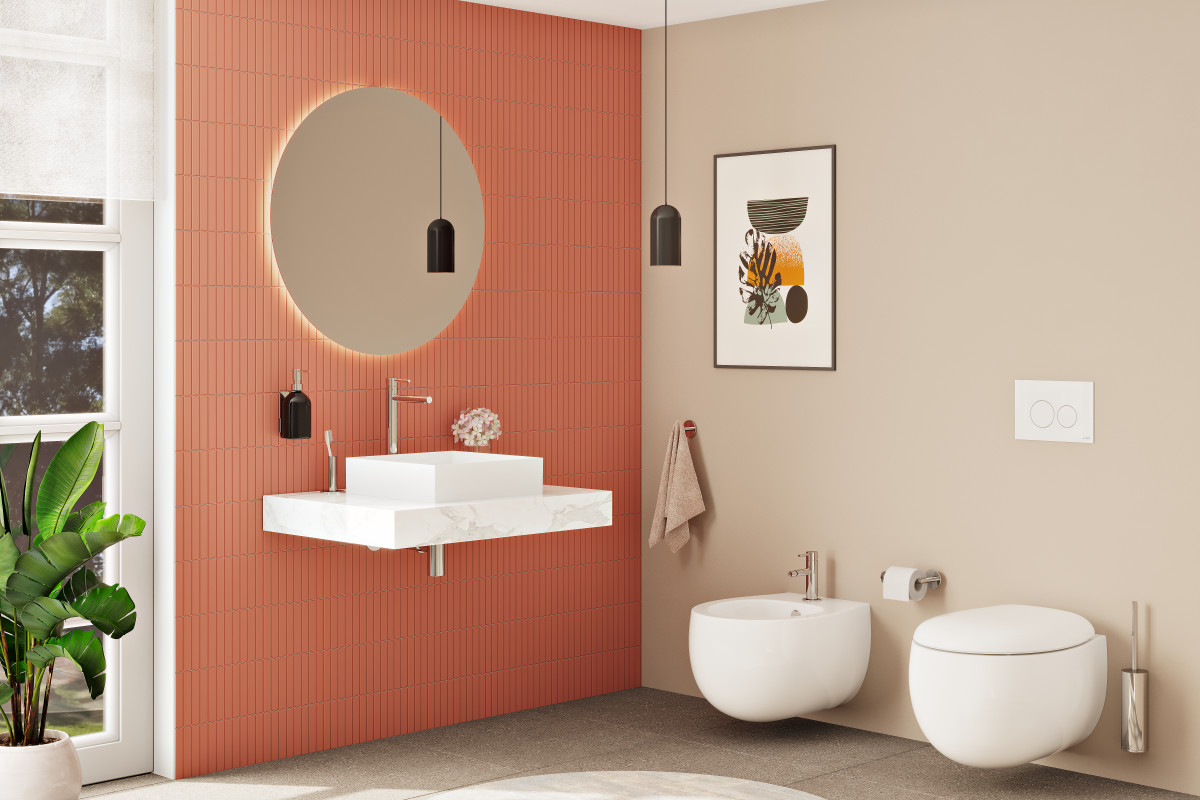 Подвесной унитаз VitrA Memoria 5885B403-0101 безободковый Rim-ex белый санитарный фарфор антибактериальное покрытие Hygiene + Clean