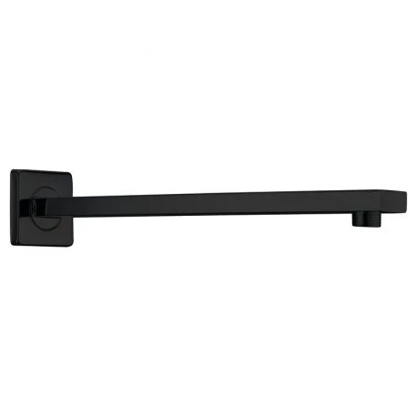 Кронштейн душевой настенный 36см imex square shower bpc003/ng matt black