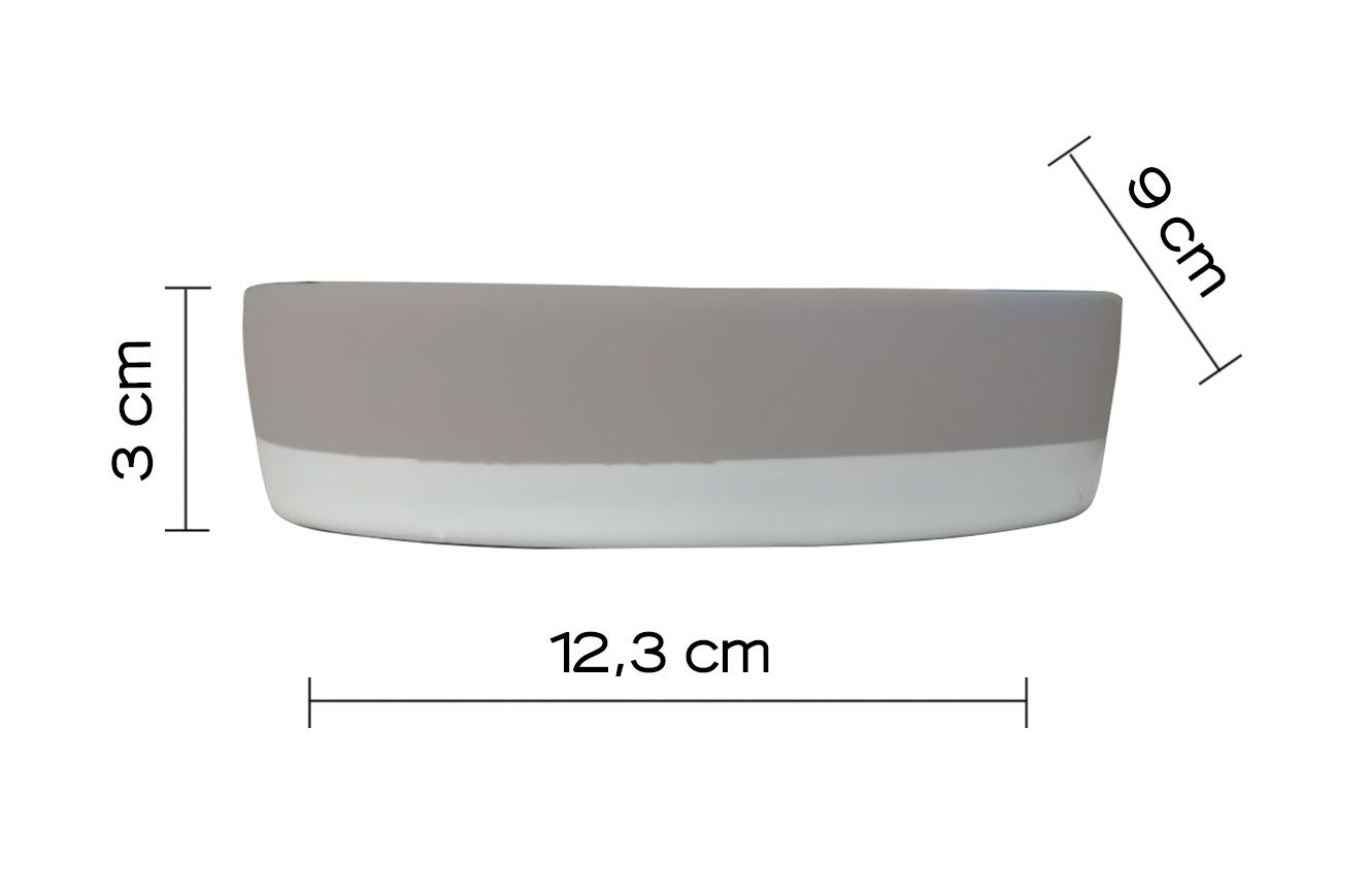 Мыльница настольная new mizar бежевый матовый gedy