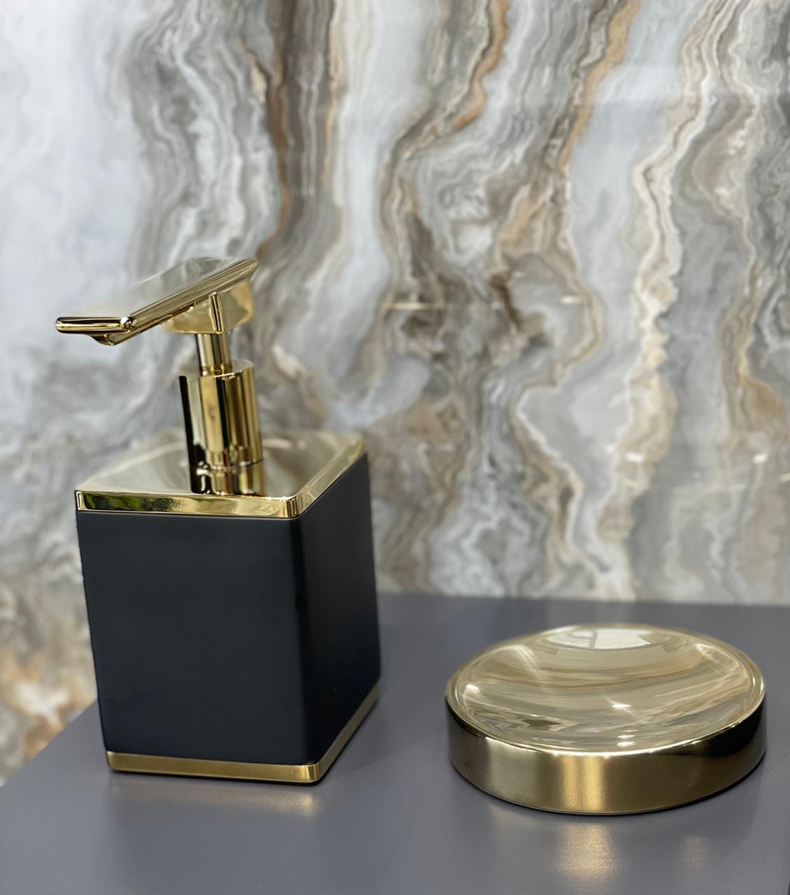 Мыльница boheme настольная, цвет золото g,  арт. 10963-g