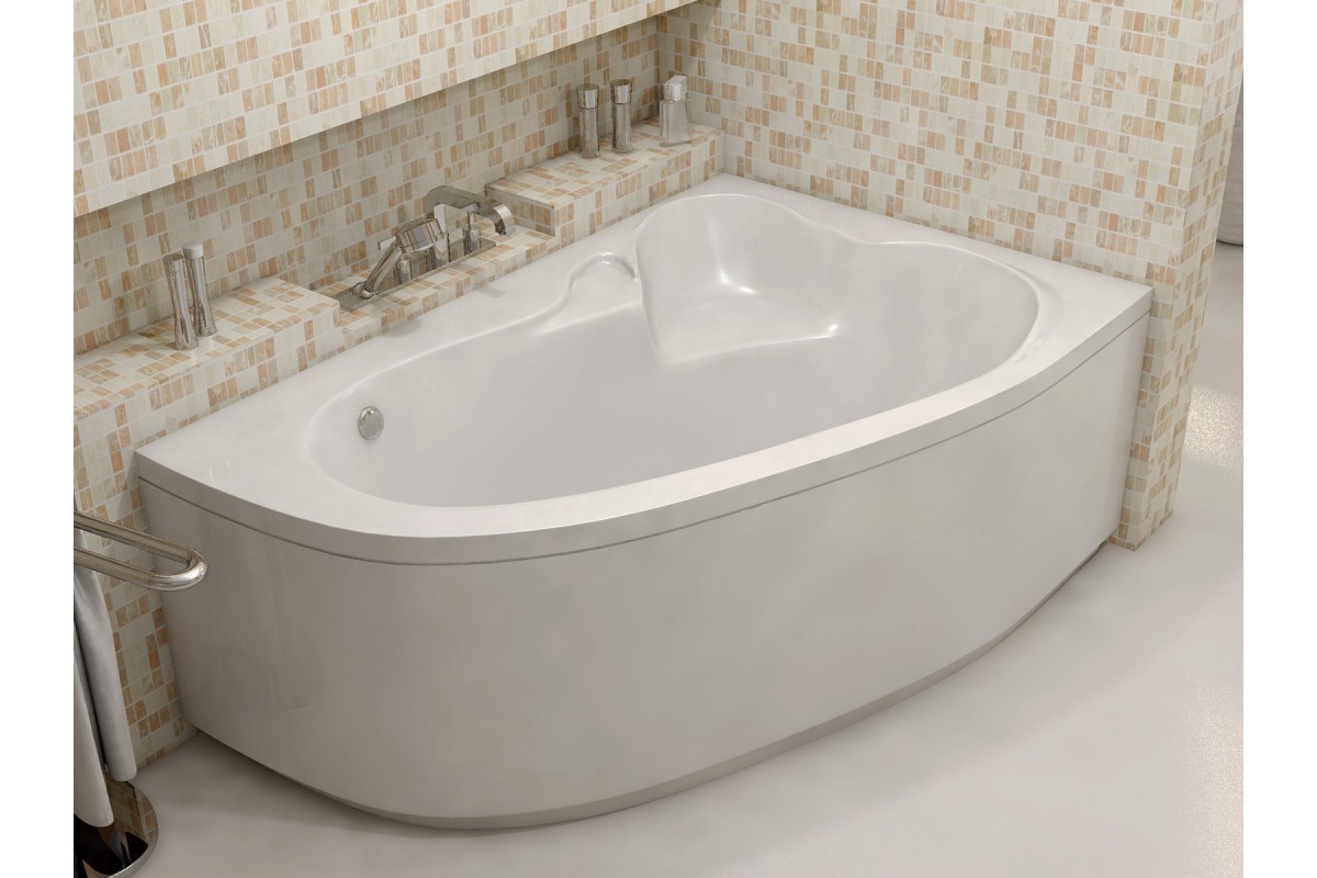 Ванна акриловая правосторонняя Relisan ARIADNA Гл000001637, 150x110