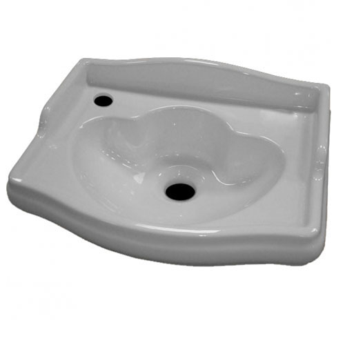 Kerasan retro раковина 41х32 см, 1 отв., цвет: белый