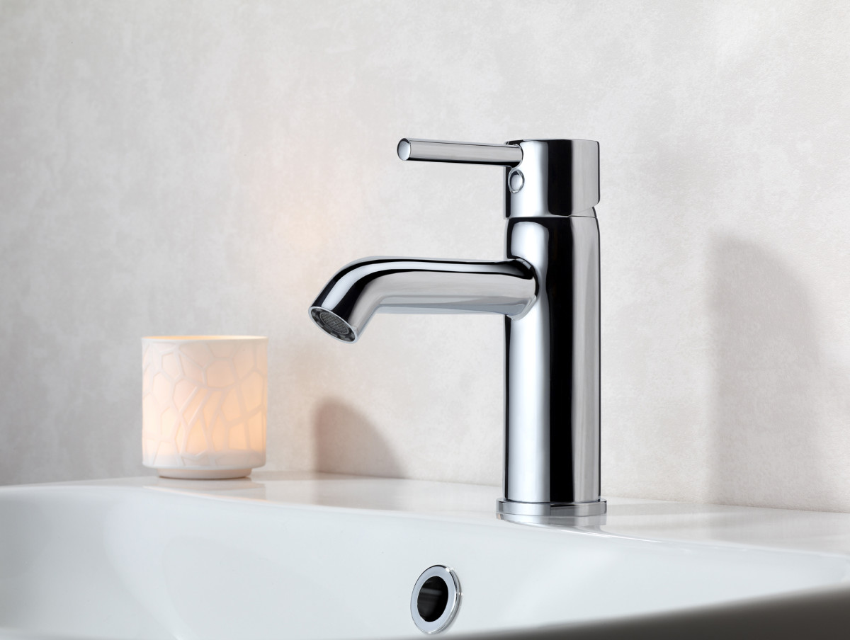 Смеситель для раковины VitrA Minimax S A41984EXP однорычажный хром латунь