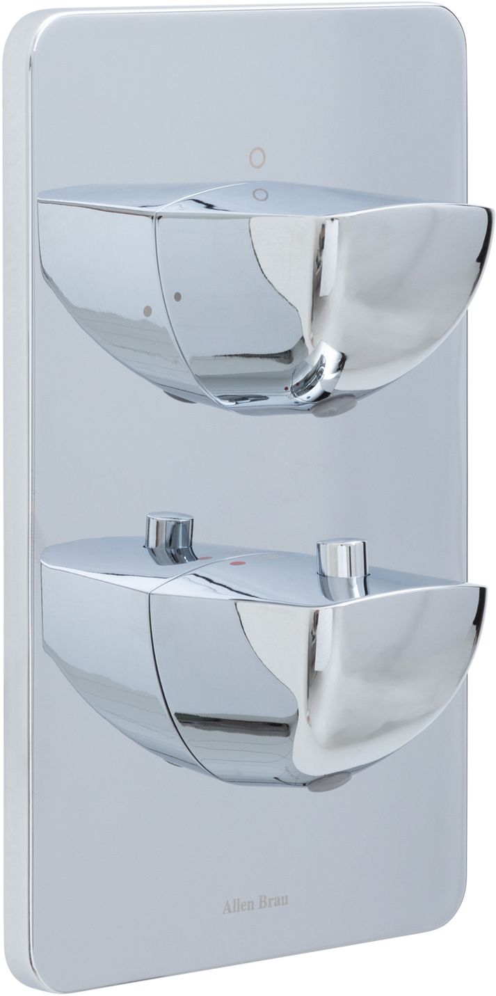 Смеситель для ванны Allen Brau Infinity 5.21216-00 (с внутренней частью, 2 выхода) хром