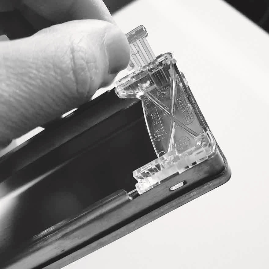 Желоб berges водосток c1 brise 300, матовый хром, s-сифон d50 h60 боковой