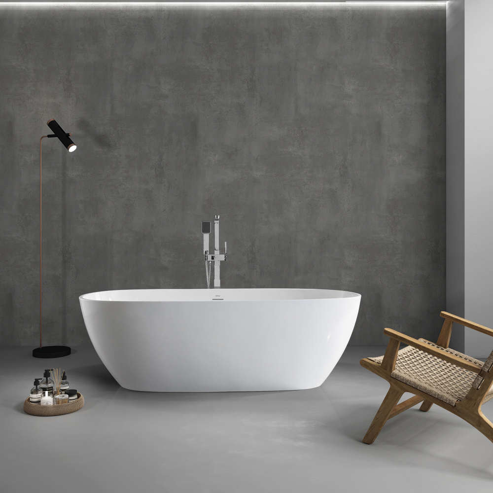 Акриловая ванна ABBER AB9263-1.6 белая