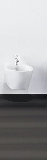 Биде подвесное lft spazio белый глянцевый simas