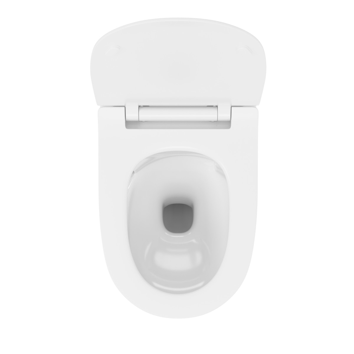 Подвесной унитаз VitrA M50 8302B003-6404 безободковый VortexFlush с сиденьем микролифт дюропласт белый санитарный фарфор