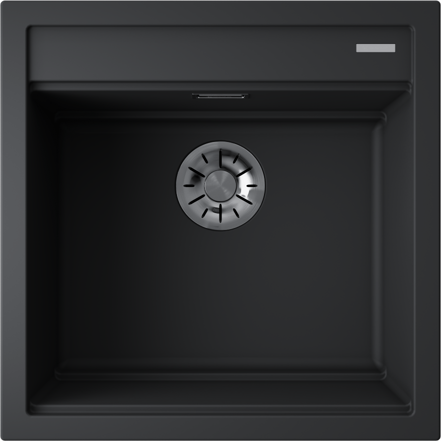 Кухонная мойка omoikiri kitagawa 51-gb artceramic/графит 510 x 510 x 220