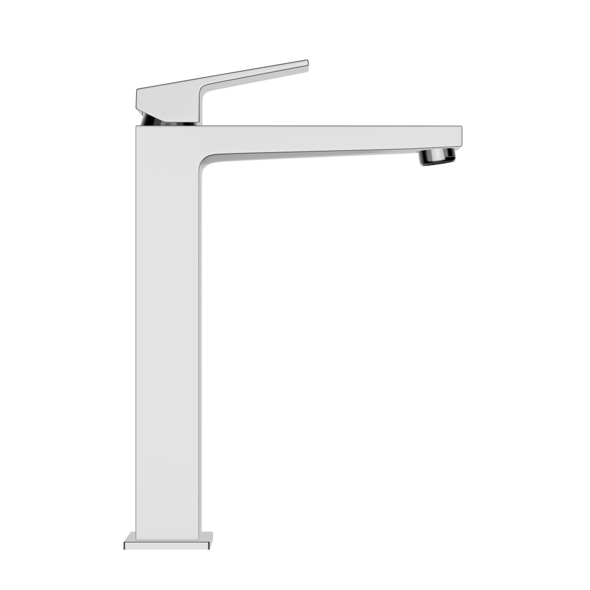 Смеситель для раковины-чаши VitrA Minimax Square A43724EXP однорычажный хром латунь