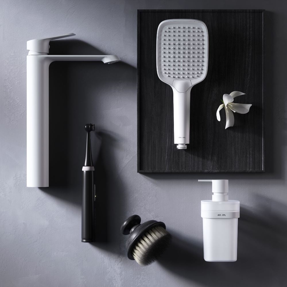 F8F92033 Func, смеситель для умывальника высокий, белый