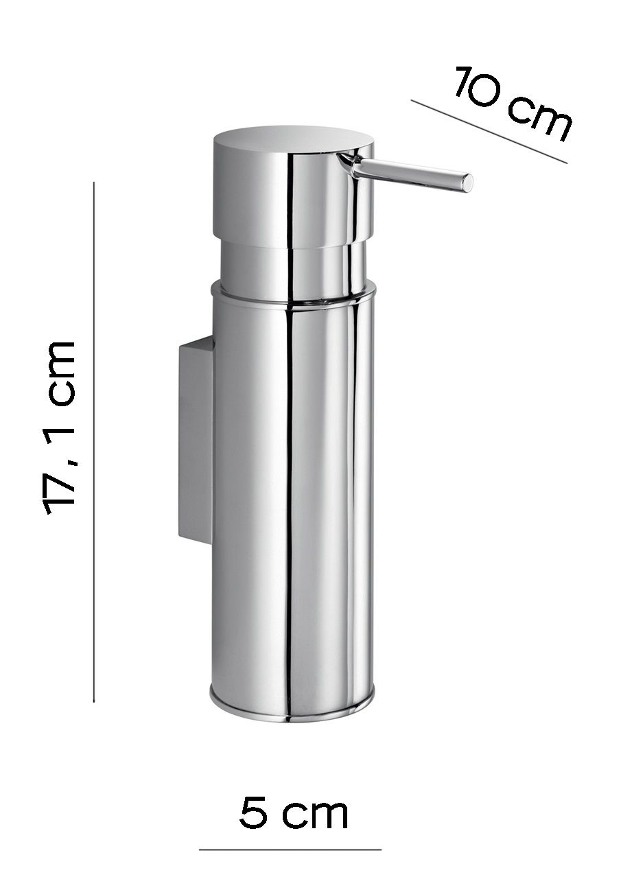 Дозатор для жидкого мыла настенный kyron хром gedy