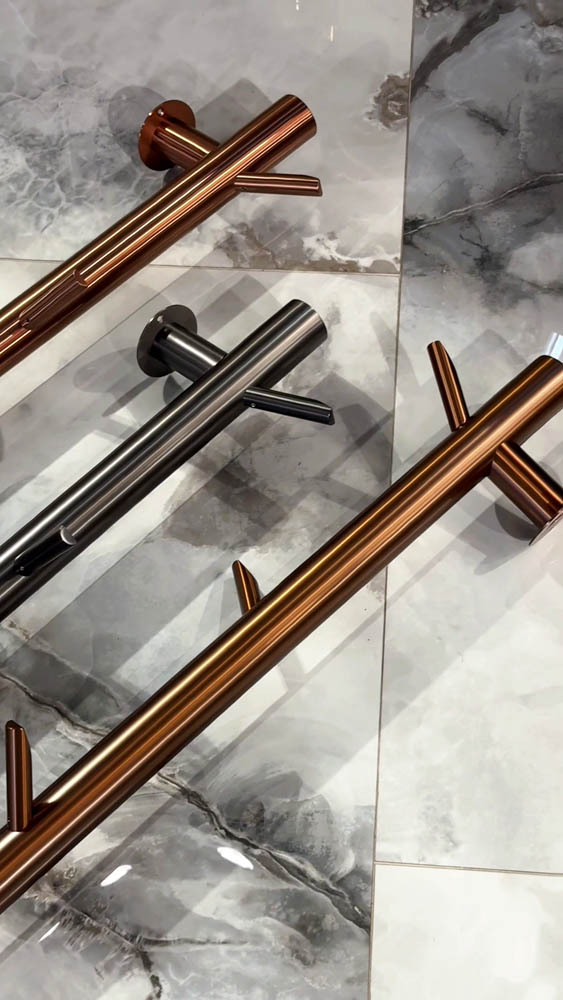 Полотенцесушитель электрический oak nikel brush новый 50мм 190 x 1580 x 240 мм. 724-50-nb oak boheme