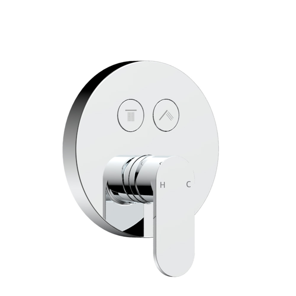 Aqm 8402cr набор для комплектации душа со смесителем, хром