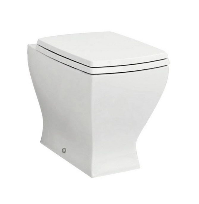 Унитаз пристенный напольный 415x360x560 мм jazz artceram