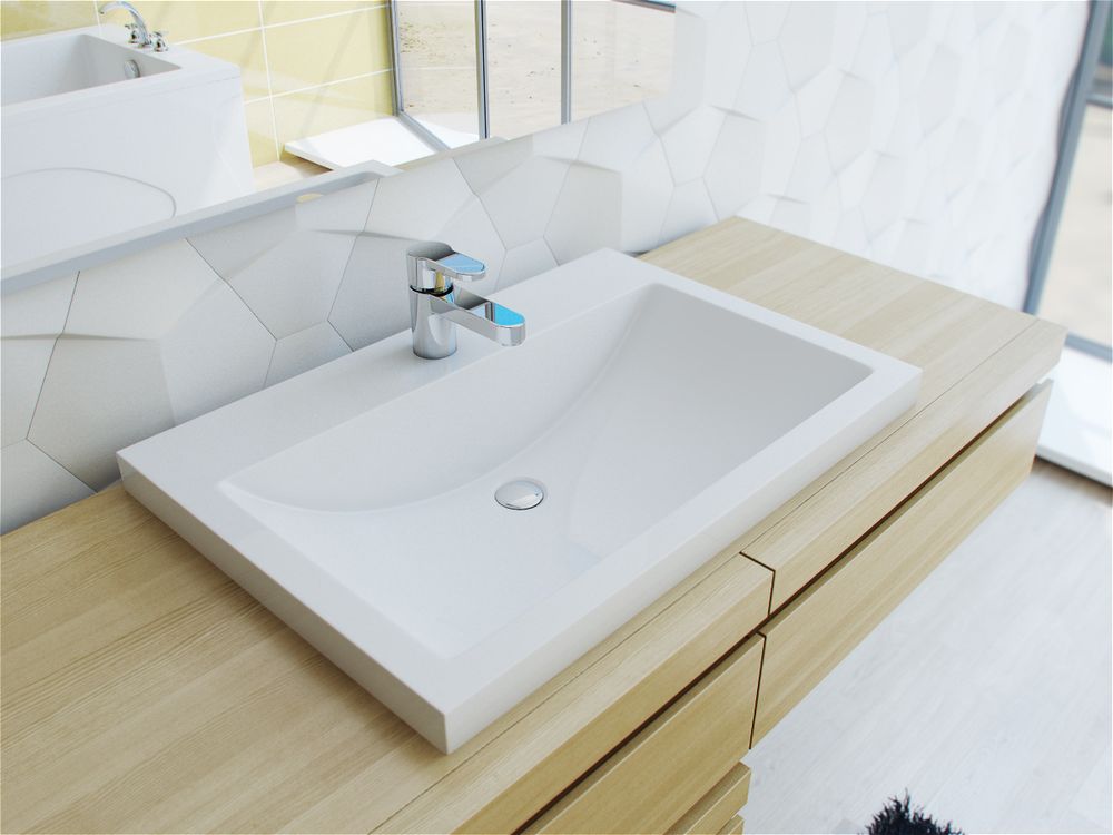 Раковина "monaco 70 silk 700х480
