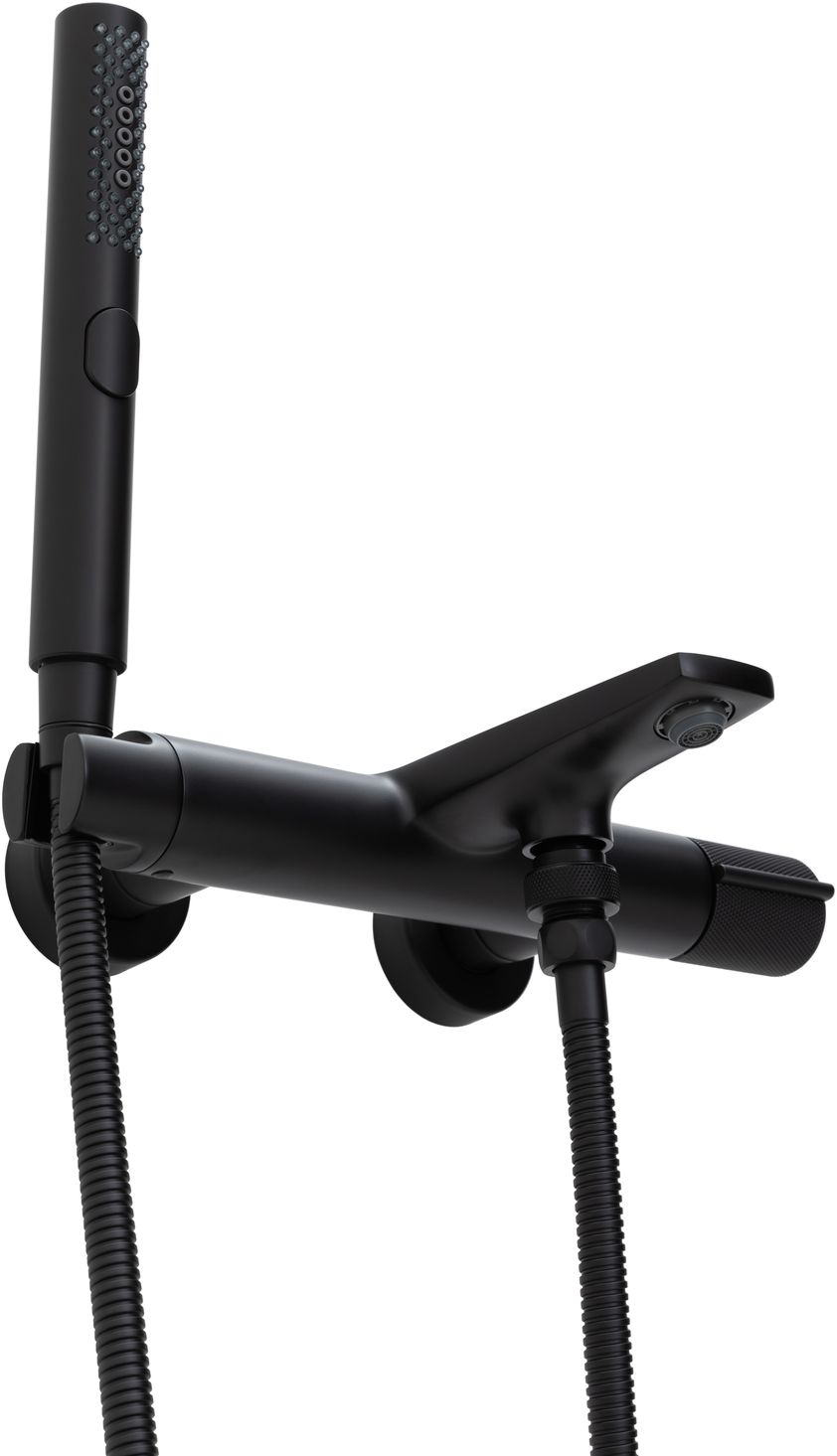 Смеситель для ванны Allen Brau Liberty 5.33006-31 черный матовый