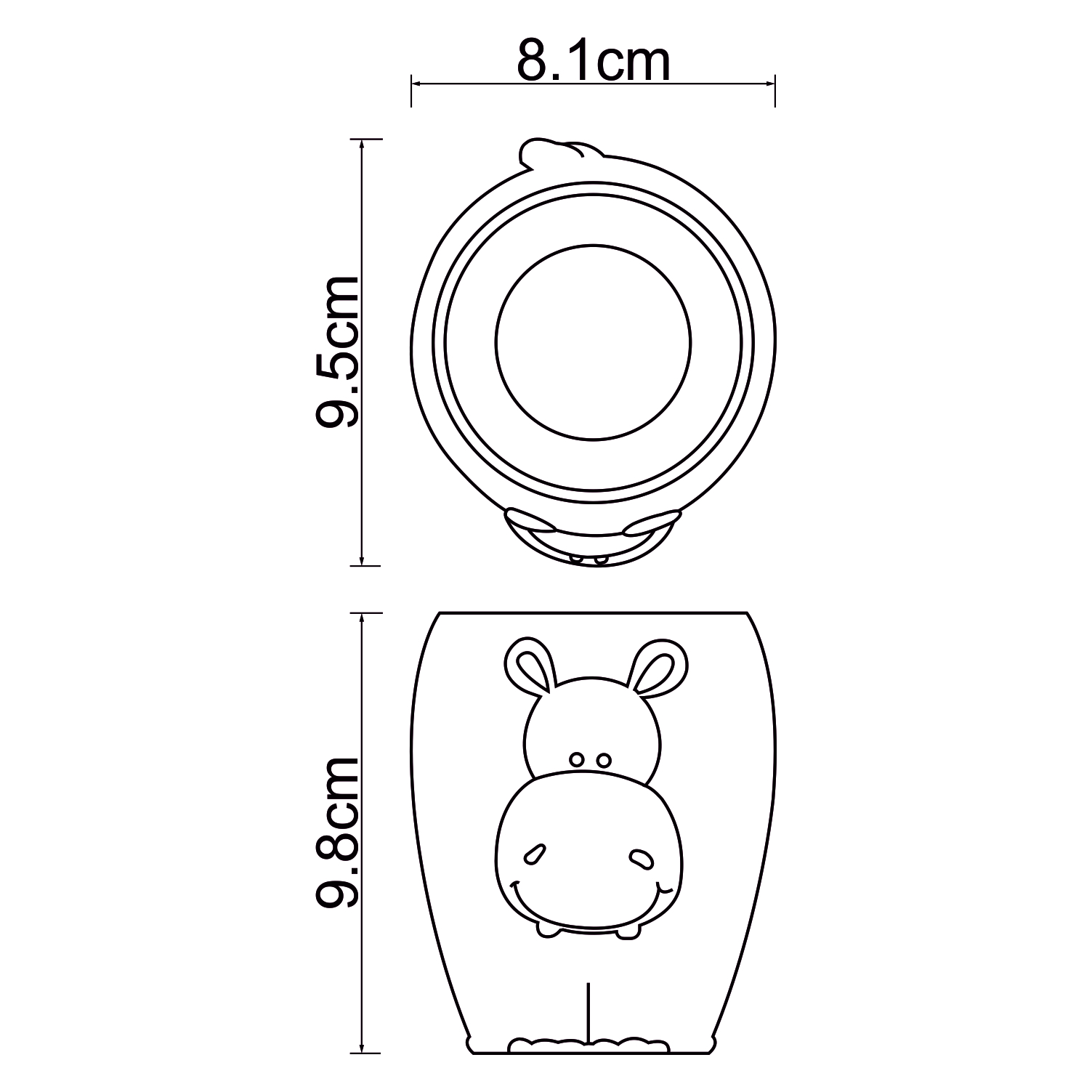 Lippe k-8128 стакан для зубных щеток
