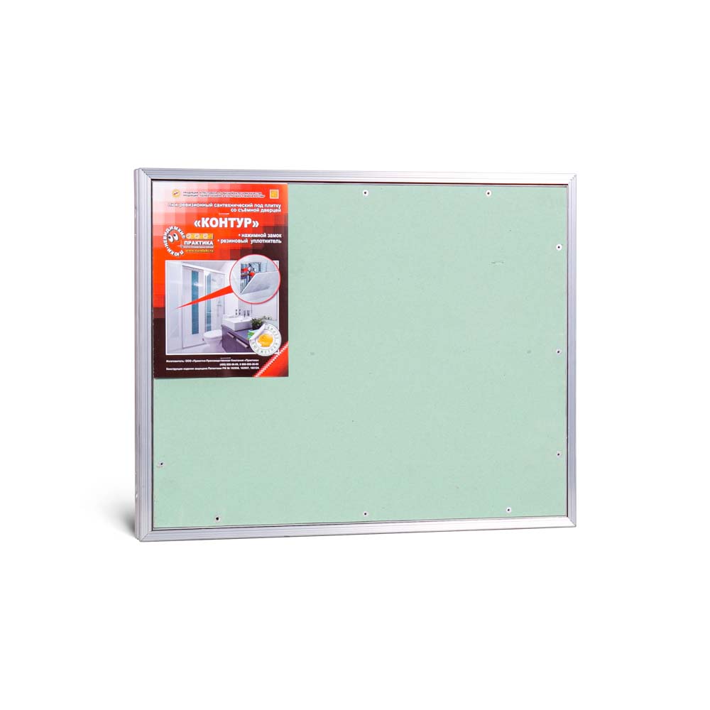 Люк со съёмной дверцей на цепочке «Контур» 500х400 мм (ШхВ)