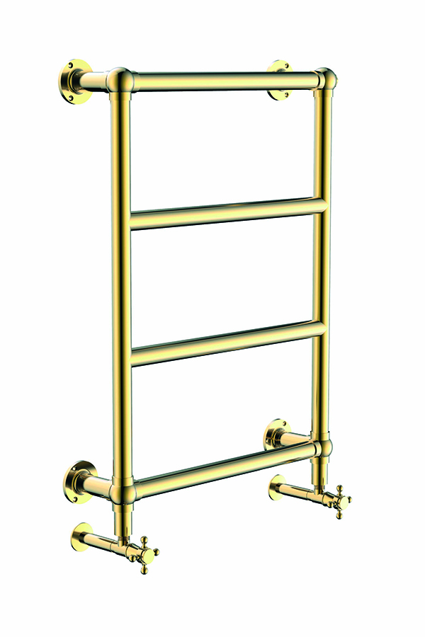 Полотенцесушитель водяной palazzo, золото 495 x 134 x 774 мм. 712 boheme
