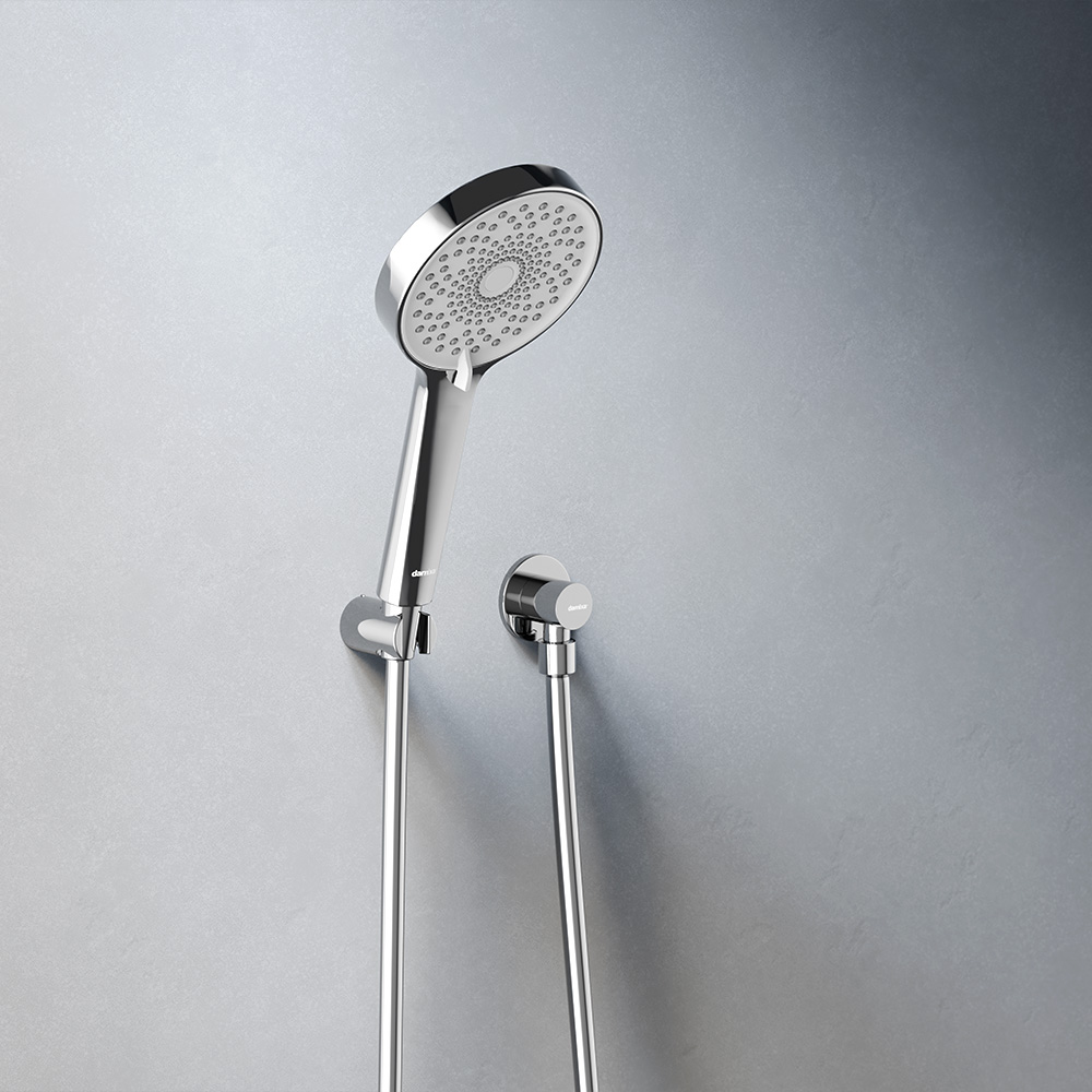 947510000 Apollo встраиваемая душевая система с ванно-душевым смесителем и изливом, хром