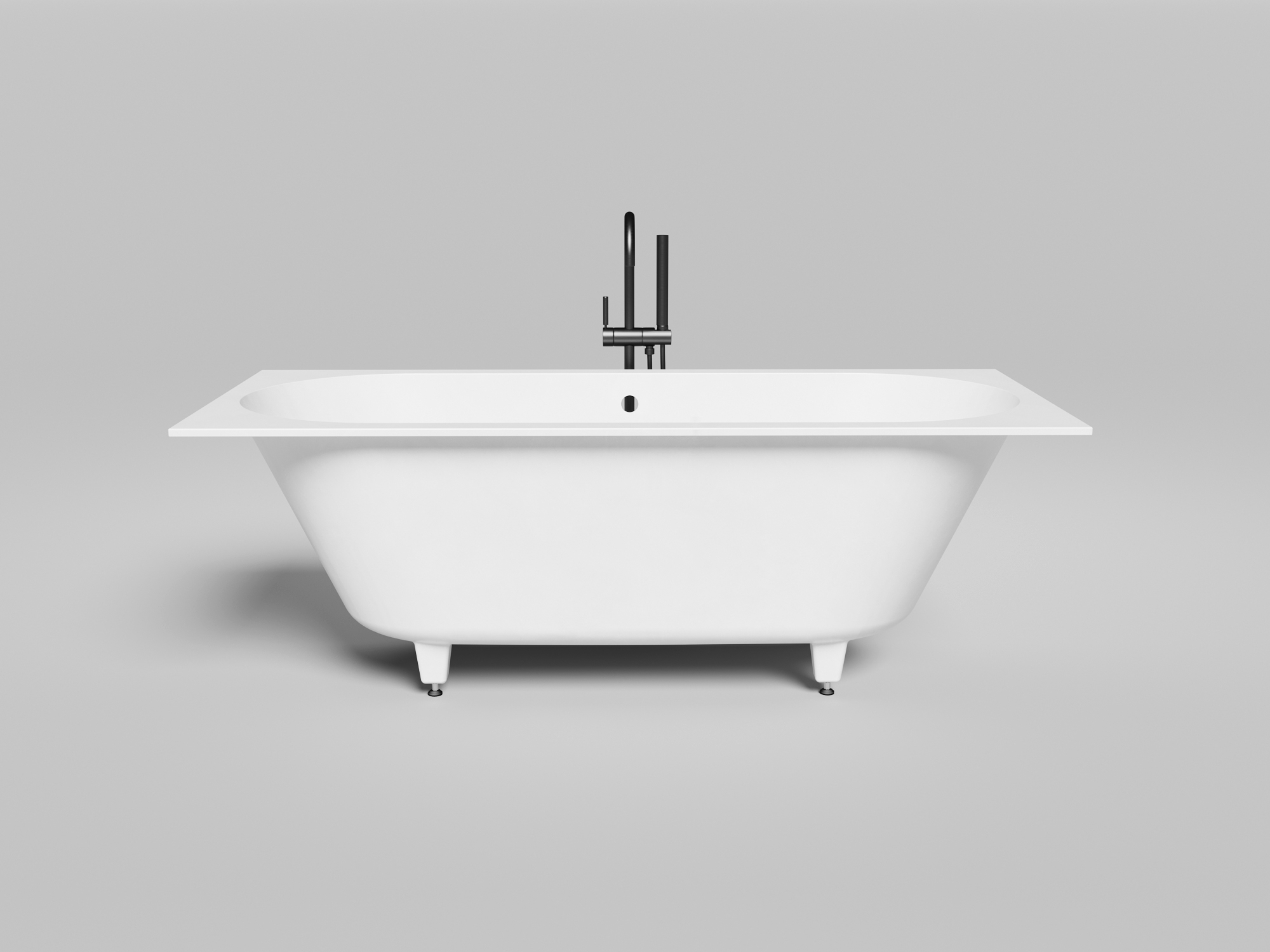 Ванна встраиваемая salini ornella axis 170x75 s-sense белый глянцевый