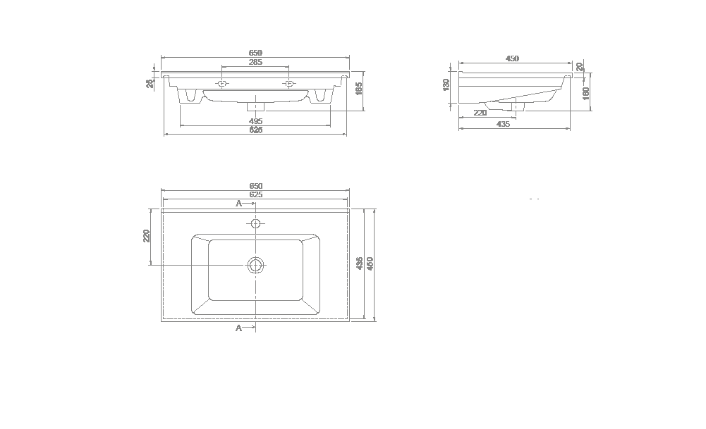 Раковина armadi art capolda 876-065 mw белая