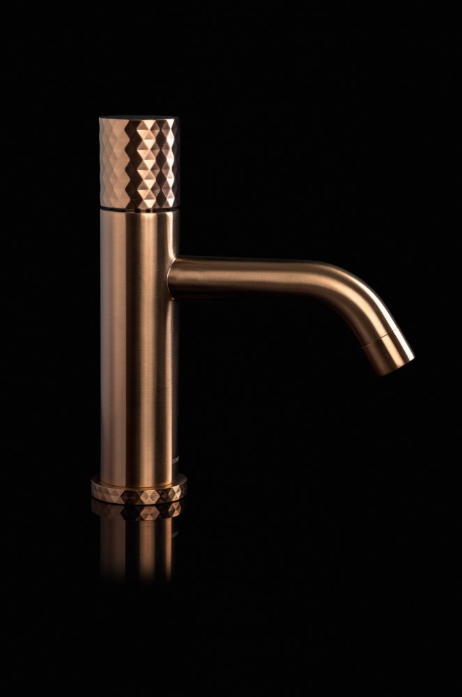 Смеситель STICK для умыв. BRUSHED BRONZE DIAMOND