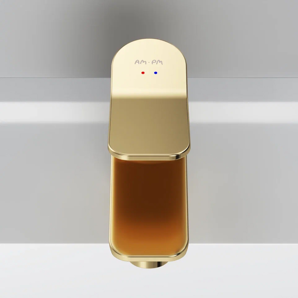 F85A02199 X-Joy, смеситель для умывальника излив 100 мм, золото